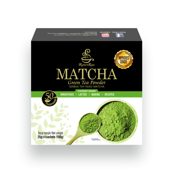 Rosie's Ross Culinary Grade Matcha Green Tea Powder