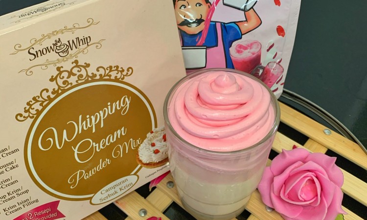 SNOW WHIP DALGONA BANDUNG ROSE